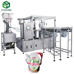 automatic cup pouch powder packaging machine aseptic milk pouch packing machine