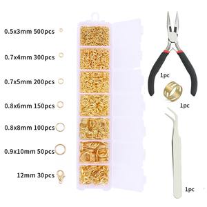 Großhandel Silber Bieger inge für Schmuck herstellung Zubehör und Halskette Reparatur mit Bieger ing Zange und Gold Open Jump Ring - Product Image 3