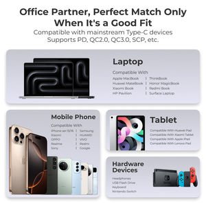 USB C USB C kulaklık ve şarj adaptörü, 2 in 1 USB C Splitter Dongle tarih Trans kablo uyumlu iPhone 16/15Pro Samsung - Product Image 6