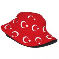 Chapeau Bob Personnalisé Nouveau Drapeau Tunisien Vente en Gros Été Extérieur Pêcheur Amusant Garçons Filles