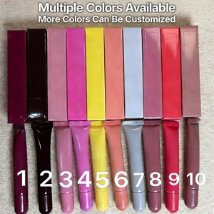 High Grade Cosmetic Makeup Phone <strong>Case</strong> with Lip Gloss Lip Balm Holder Silicone <strong>Case</strong> - Product Image 6