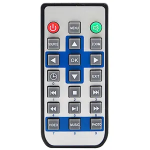 Multi Function 21 Keys RF Remote Control for MP3 Audio Video DVD Media Player Sound Bar Music Power Amplifier Remote Controller