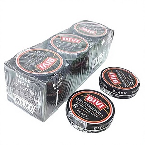 1 Summing Eco-friendly Shoe <b>Polish</b> in Tin Box 50ml Brown/<b>Black</b>/Natural Color High-end Leather Shoe Care Oil - Product Image 4