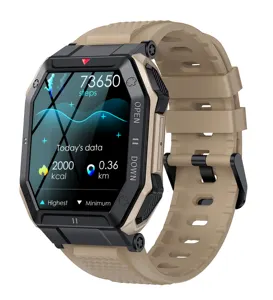 K55 Smart Watch Men BT Call 350 mAh Long Standby Wristwatch Blood Pressure Monitor Outdoor Sports Waterproof Smartwatch