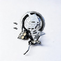 Ultra Bee Bremskit Talaria X3 LBX System Kit Hintere Bremshebel für Talaria Light Bee Rückbremse Umbauteile Konvertierung
