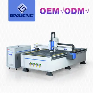 GXU Advertisement Sign Leather Acrylic Pvc Label Cutting Spindle Head Cnc Router Machine
