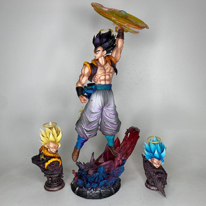 Figura de acción de anime JT de 41 cm, personalizada OEM, superventas, modelo de decoración de personaje de dibujos animados Saiyajin Sin Límites Super <span class=keywords><strong>Saiyan</strong></span> Blue - Product Image 3