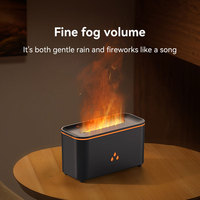 2025 nouveau diffuseur d'huile essentielle de cheminée à ultrasons 7 couleurs Mini diffuseur d'arôme de flamme pour les hôtels à la maison