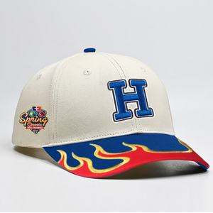 Casquettes de baseball de haute qualité en gros d'usine, casquettes de camionneur brodées en 3D avec logo personnalisé, visière incurvée, casquette snapback sport - Product Image 5