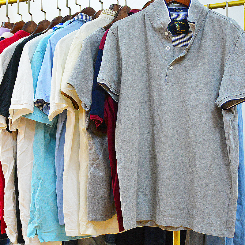 Cheap Price Wholesale Used Men Clothes Cotton Shirts Second Hand Clothing for Africa