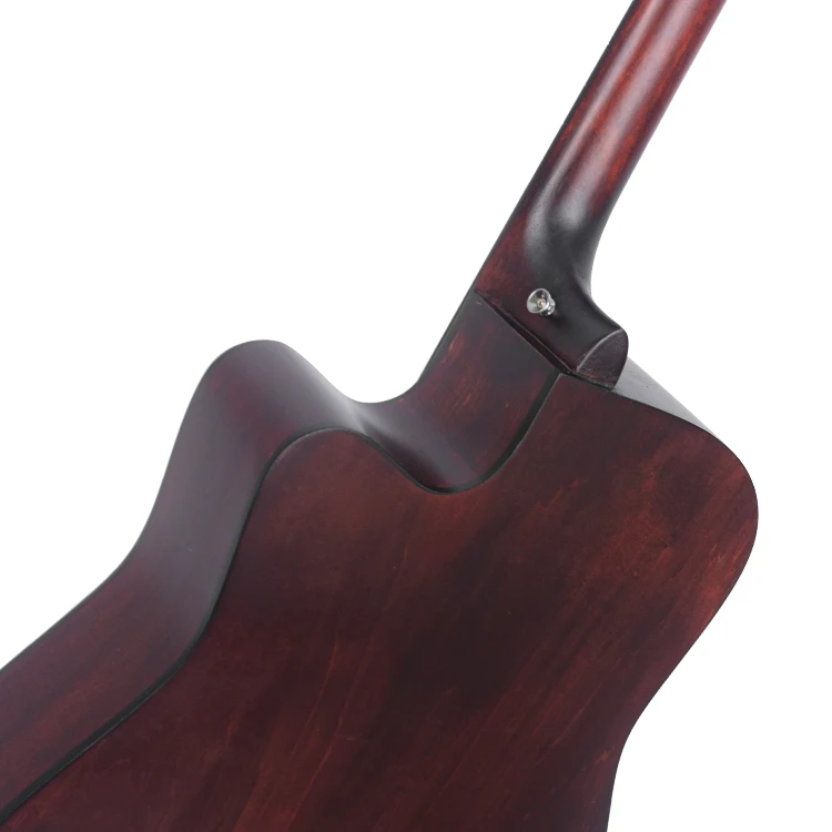 Nhà Máy Người Mới Bắt Đầu 41-Inch Guitares Acoustic Màu Giá Rẻ Acoustic Guitar Nature Guitar