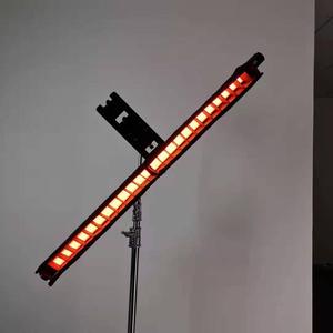 أنبوب التصوير الفوتوغرافي, 50 واط RGB قابل لإعادة الشحن 4ft التصوير أنبوب فيديو الصوت استوديو تصوير فيلم بث LED إضاءة التصوير الفوتوغرافي