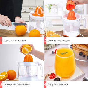 25W 40W <span class=keywords><strong>Compact</strong></span> Citrus Juicer Extractor Easy Press Squeezer Electric Citrus Juicer pour Orange Citron Lime Pamplemousse - Product Image 5