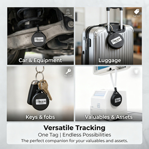 Trackerking Ktag, Aplicación Android/iOS, Rastreador de Ubicación en Línea, Mini Localizador Antipérdida con Batería de 1000 mAh, Funciona 3 Años - Product Image 4