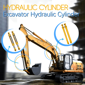 Yüksek kaliteli kova kol bom silindir ekskavatör kepçesi hidrolik silindir - Product Image 5