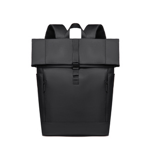 Nouveau style transfrontalier pour hommes européens/américains : Sac à dos à fermeture roll-top, idéal pour le travail ou les loisirs, imperméable - Product Image 5