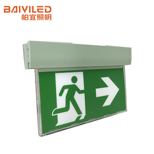 Leonlite IP65 LED khẩn cấp ánh sáng recessed Trần/treo tường lối ra dấu hiệu cho xây dựng 220V SMD đầu vào Lithium nhựa duy trì - Product Image 6