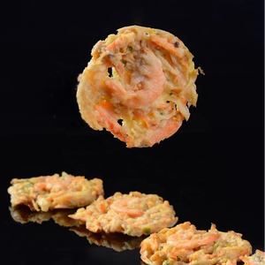 Gâteaux tempura de crevettes et de légumes pré-frits, avec de vraies crevettes, <span class=keywords><strong>friteuse</strong></span> à air ou <span class=keywords><strong>four</strong></span>, aliments surgelés pour les doigts - Product Image 6