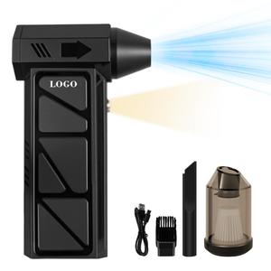 Ventilateur LED portable, mini ventilateur, souffleur d'air, dépoussiéreur, sécheur de voiture, souffleur de neige, ventilateur à main puissant - Product Image 4