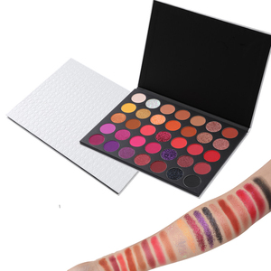 New Arrival Độc Đáo Sáng Bóng Đầy Màu Sắc Nhãn Hiệu Riêng Eyeshadow Palette Pigment Tự Nhiên Eyeshadow Palttes Trang Điểm Thương Hiệu - Product Image 1