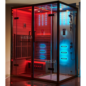 Cabine de <span class=keywords><strong>douche</strong></span> <span class=keywords><strong>Sauna</strong></span> <span class=keywords><strong>Hammam</strong></span> Saunas <span class=keywords><strong>Hammam</strong></span> Mini <span class=keywords><strong>Sauna</strong></span> Infrarouge Maison <span class=keywords><strong>Hammam</strong></span> Kits Puertas De Cedro Extérieur - Product Image 5