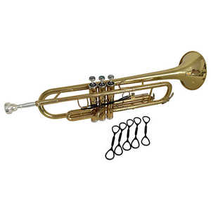 Cornet Copper Mouthpiece Guard With Slip Resistant Strap And Protective Cover For <b>Musical</b> <b>Instrument</b> Accessories - Product Image 2