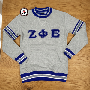 Sudadera con capucha de parafernalia bordada de hermandad de mujeres Zeta Phi Beta griega personalizada - Product Image 2
