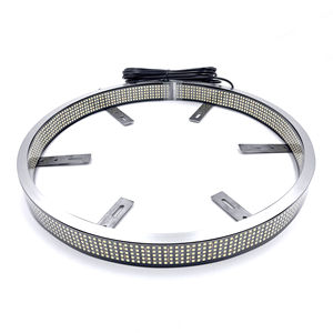 ชุดไฟล้อรถบรรทุก 4 ชิ้น 5 แถว 10 แถว สีขาวบริสุทธิ์ ขนาด 15/17/20 นิ้ว รุ่นอัพเกรด สำหรับรถบรรทุก อุปกรณ์เสริมสำหรับรถออฟโรด 12V - Product Image 4