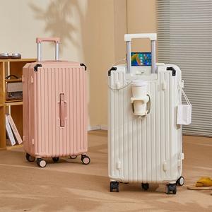 Trolly çanta valiz bagaj setleri çocuklar için bagaj binmek seyahat kontrol çanta bagaj 24 inç Anti çatlak seyahat çantası - Product Image 2