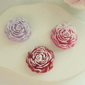 <span class=keywords><strong>Velas</strong></span> de peonía para cumpleaños, <span class=keywords><strong>velas</strong></span> de cera de soja y fragancia para el hogar, aromaterapia, soja, creativa, flor de clavel, vela perfumada - Product Image 4