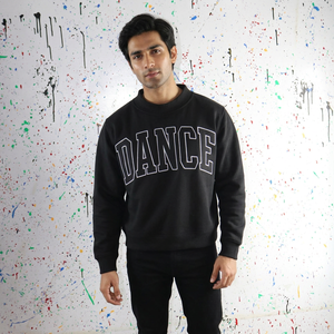 Sudadera con Capucha y Cremallera DANCE BLACK para Hombre, Estilo Vintage, Invierno, Poliéster/Algodón, Hilos Finos - Product Image 1
