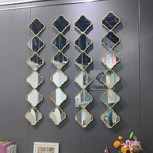 120X80CM grande maison maison pendentif mural suspendu décoration <span class=keywords><strong>miroir</strong></span> <span class=keywords><strong>couloir</strong></span> salon combinaison Arts suspendus livraison directe DDP - Product Image 4