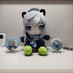 Peluche Takanashi <span class=keywords><strong>Hoshino</strong></span> Sunaokami Shiroko d'anime, 20cm, figurine mignonne en peluche, cadeau anime - Product Image 6