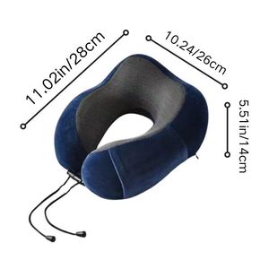 <span class=keywords><strong>Cuscino</strong></span> da Viaggio Ergonomico a Forma di U con Supporto per le Guance, Libera i Tuoi Braccia, per Dormire, Riposare in Ufficio, Portatile, in Memory Foam a Lento Ritorno - Product Image 3