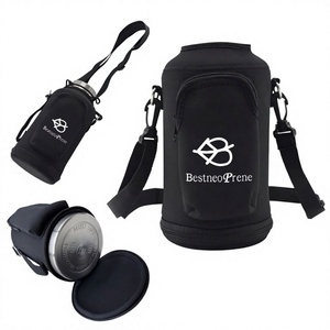 Pochette isotherme en néoprène pour bouteille d'eau de 1 gallon, idéale pour la salle de sport - Product Image 2