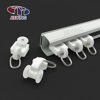 Jieying usine ventes directes haute qualité en alliage d'aluminium rideau rail de rideau glissière