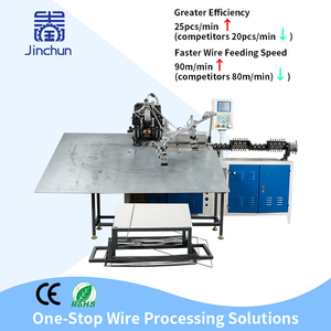 2-6 mét New <span class=keywords><strong>CNC</strong></span> quần áo Móc Áo Máy làm <span class=keywords><strong>2D</strong></span> dây hình thành và máy hàn có thể làm cho quần áo khô kệ - Product Image 4