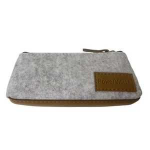 Étui à crayons moderne en feutre/cuir personnalisable avec options de taille sur mesure pour l'école/le bureau - Product Image 3