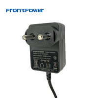 Adaptateur secteur mural Frontpower BIS 12W 5V 3A, type fixe, certifié CE/GS/UKCA/SAA/BIS/PSE/KC, niveau d'efficacité VI