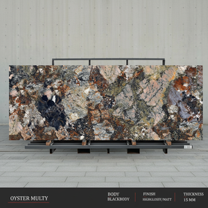 Conceptos de pared de lujo oscuro contemporáneo diseñados con losas de porcelana negra de alto brillo de 1200x2800 mm - Product Image 1
