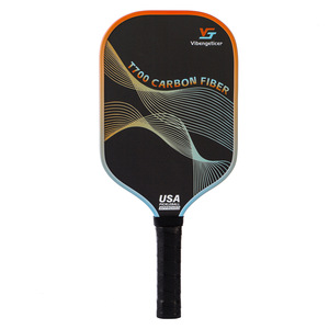 Raquette de pickleball Vibengeticer T700 en fibre de carbone, épaisseur 13,4 mm, approuvée USAPA, raquette d'entraînement - Product Image 1