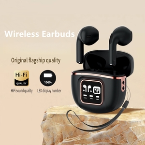 Audífonos Inalámbricos J55 con Cancelación de Ruido ENC, Indicador LED de Batería, Resistencia al Agua IPX-4, 3-5 Horas de Reproducción, Ideales para Viajes - Product Image 6