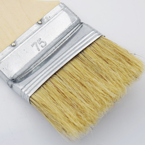 Cepillo de pintura de cerdas de mango de madera largo popular de fábrica para cepillos limpiadores de radiador de tratamiento de pared - Product Image 6