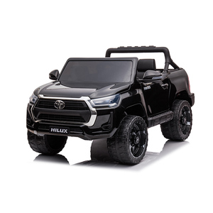 Coche eléctrico para niños Toyota con licencia de paseo para niños, coche eléctrico con dientes azules, control remoto, coches para niños, superventas, número de modelo de coche, 1, 2 - Product Image 1