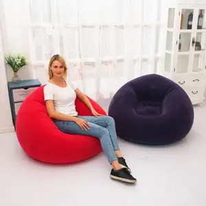 कस्टम आलसी Inflatable Lounger हवा सोफे बिस्तर मूवी कुर्सी आराम Inflatable सीट सोफे inflatable दौर सोफे