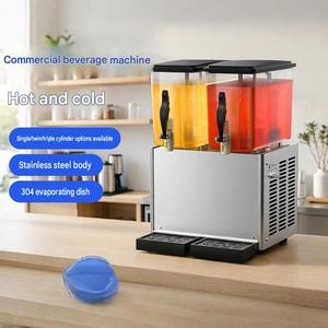 Dispensador <span class=keywords><strong>de</strong></span> Jugos Refrigerado <span class=keywords><strong>de</strong></span> Doble Tanque con <span class=keywords><strong>Grifo</strong></span> Resistente <span class=keywords><strong>para</strong></span> Tiendas <span class=keywords><strong>de</strong></span> Jugos <span class=keywords><strong>de</strong></span> Frutas - Product Image 5