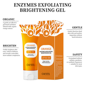 Gel Exfoliante Facial Natural y Orgánico con Niacinamida y Aloe Vera, Blanqueador, Limpieza Profunda, Elimina Puntos Negros y Piel Muerta para Todo Tipo de Piel - Product Image 3