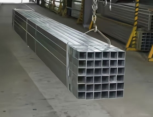 Tubería de Acero Cuadrada Hueca GI, Técnica ERW, Estándar ASTM Grado A53/A500, Pregalvanizada para Uso en Construcción y Exteriores - Product Image 3