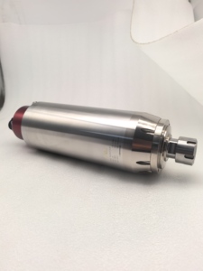 Moteur de broche refroidi par eau (en métal) à grande vitesse, embout ER25, couple de 1,59 Nm pour applications de tournage et de perçage - Product Image 2