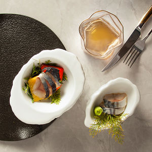 Bandeja de sopa para restaurantes, bandeja de porcelana com seleção de star chef para salão de alimentos - Product Image 4